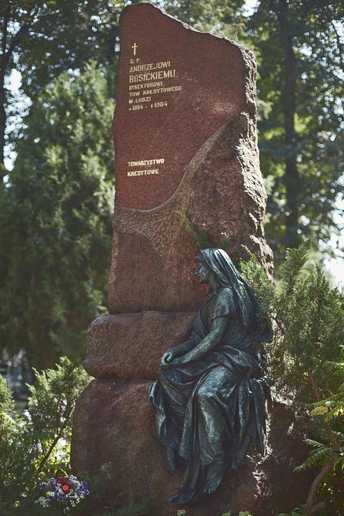 Pomnik nagrobny Andrzeja Rosickiego, fot. P. Augustyniak.